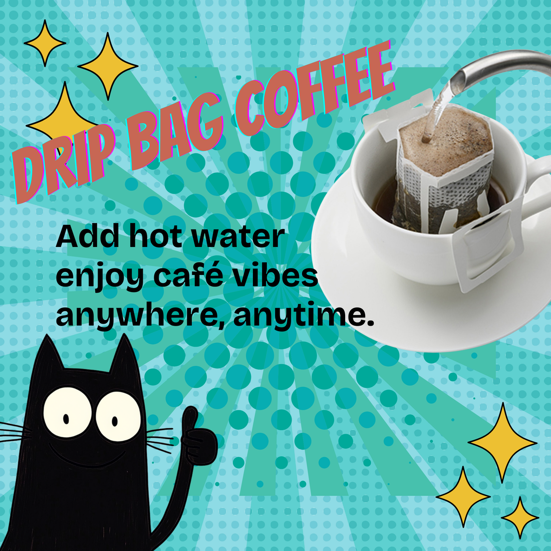 CaffTail drip coffee bags as practical teacher gifts in New Zealand
