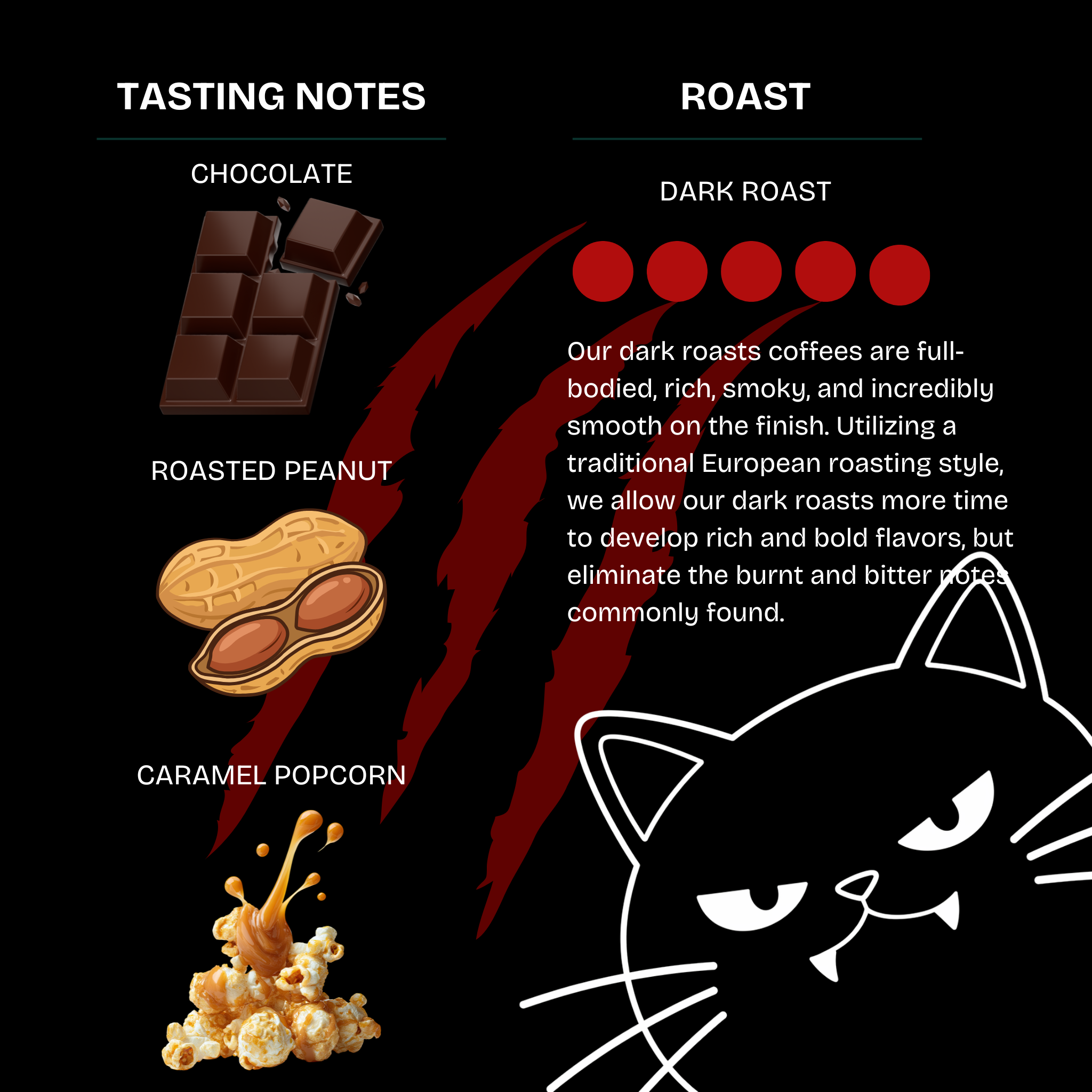 [CAFFTAIL BLACK LABEL] high-powered gourmet