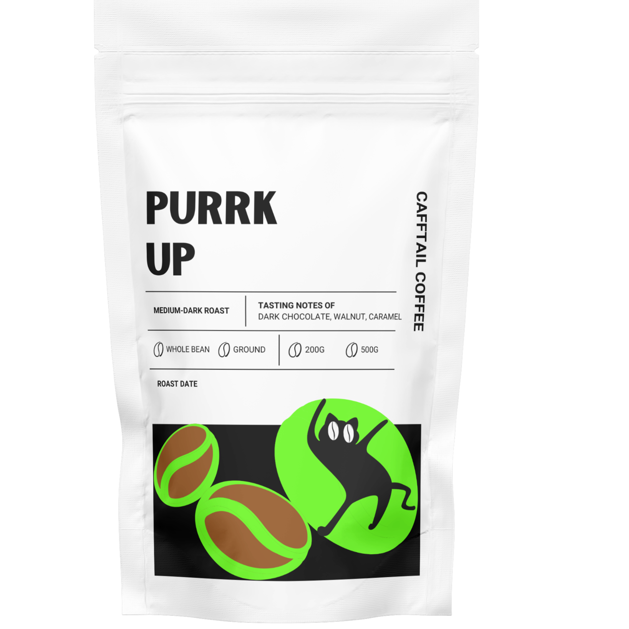 PURRK UP | Bold Medium-Dark Roast Coffee for Busy Mornings